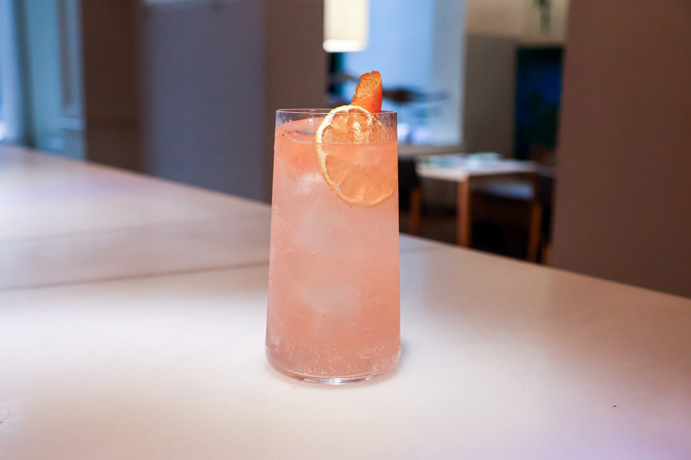 Cóctel rosa