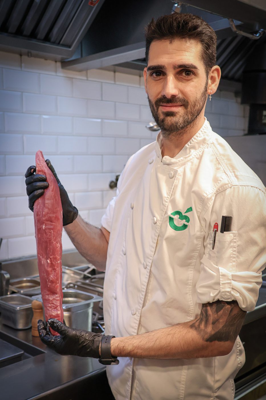 Chef con la carne
